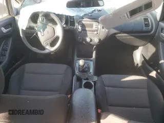 2017 Kia Forte LX with VIN 3KPFK4A77HE050159, listed as a Copart auction lot 48134215 with 0 mi miles and Salvage Title. Bid and sale history available at carsss.com. Image 8.