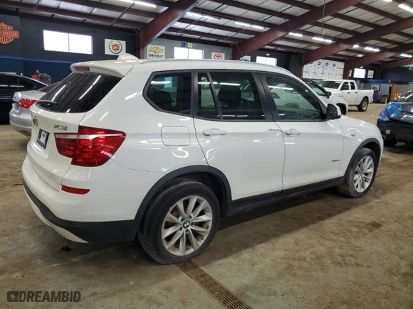 2017 BMW X3 sDrive28i with VIN 5UXWZ7C3XH0V89308, listed as a Copart auction lot 47029425 with 74,469 mi miles and Clean Title. Bid and sale history available at carsss.com. Image 3.