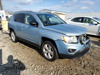 2013 Jeep Compass Sport with VIN 1C4NJCBAXDD169354, listed as a Copart auction lot 83996464 with 173,528 mi miles and Salvage Title. Bid and sale history available at carsss.com. Image 4.