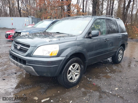 2004 Honda Pilot EX with VIN 5FNYF18594B007026, listed as a IAAI auction lot 41870048 with 234,695 mi miles. Bid and sale history available at carsss.com. Image 17.