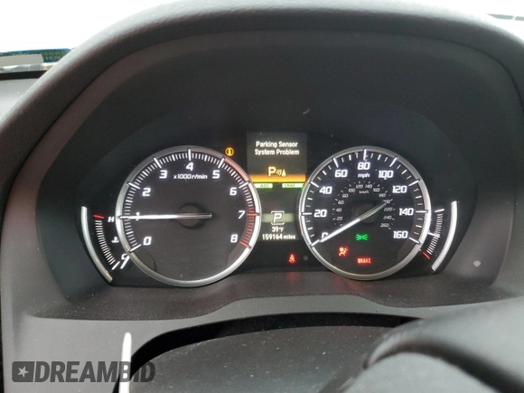 2016 Acura MDX w/Advance with VIN 5FRYD4H92GB023680, listed as a Copart auction lot 49952545 with 159,164 mi miles and Salvage Title. Bid and sale history available at carsss.com. Image 9.