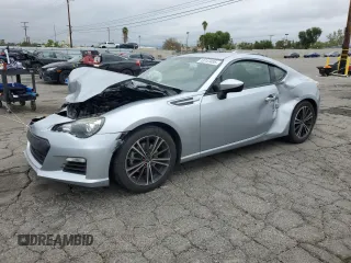 2015 Subaru BRZ Premium with VIN JF1ZCAB12F9607084, listed as a Copart auction lot 53743495 with 57,486 mi miles and Salvage title. Bid and sale history available at DreamBid. Image 1.