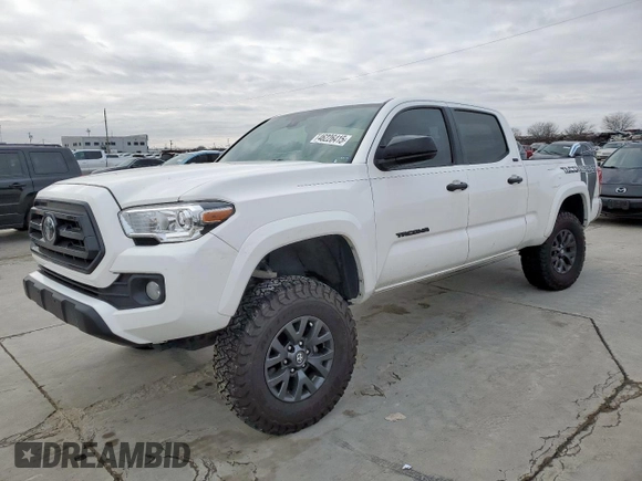 2022 Toyota Tacoma SR5 with VIN 3TMBZ5DN6NM035681, listed as a Copart auction lot 46226415 with 27,891 mi miles and Salvage title. Bid and sale history available at DreamBid. Image 1.