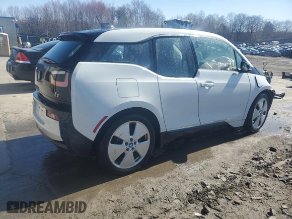 2015 BMW i3 z VIN WBY1Z4C51FV502745, wystawiony jako Copart lot #51739575 z przebiegiem Nie podano mil oraz Szkoda całkowita • Salvage title. Historia ofert i sprzedaży dostępna na DreamBid. Obrazek 3.