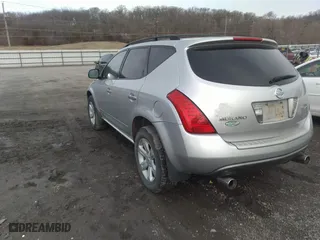2007 Nissan Murano S with VIN JN8AZ08W17W629412, listed as a IAAI auction lot 41831097 with 151,713 mi miles. Bid and sale history available at carsss.com. Image 3.