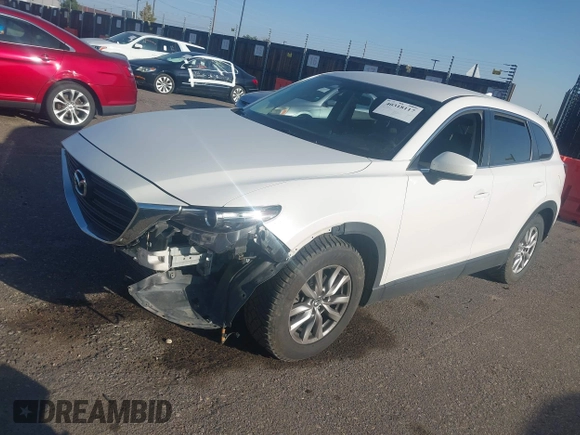 2017 Mazda CX-9 Sport with VIN JM3TCBBYXH0129482, listed as a IAAI auction lot 40318117 with 75,263 mi miles. Bid and sale history available at carsss.com. Image 18.