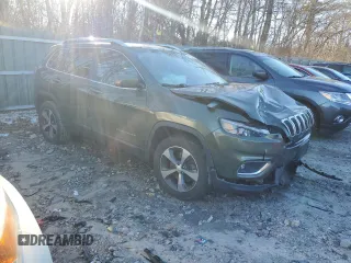 2019 Jeep Cherokee Limited with VIN 1C4PJMDX5KD378000, listed as a Copart auction lot 82141464 with 48,035 mi miles and Salvage Title. Bid and sale history available at DreamBid. Image 4.