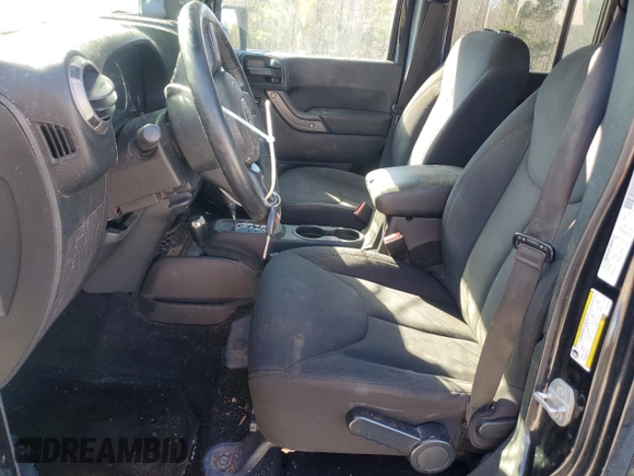 2014 Jeep Wrangler Unlimited Sport with VIN 1C4BJWDG9EL250326, listed as a Copart auction lot 48545705 with 247,460 mi miles and Salvage Title. Bid and sale history available at DreamBid. Image 7.