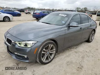 2018 BMW 3 Series 330i with VIN WBA8B9G5XJNU99443, listed as a Copart auction lot 43532705 with 84,974 mi miles and Salvage Title. Bid and sale history available at carsss.com. Image 1.
