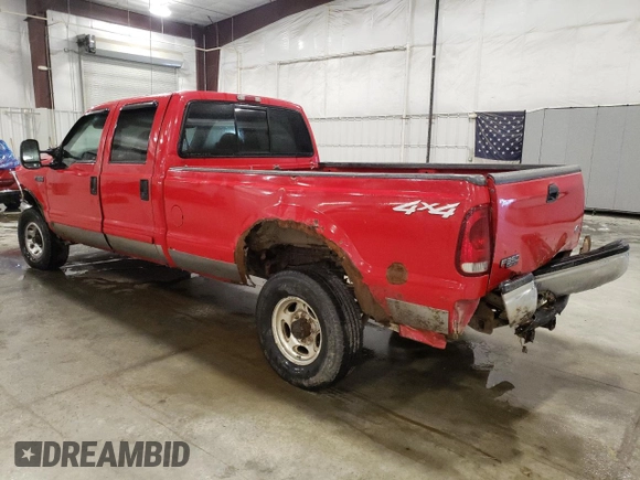 2001 Ford F-350 XL with VIN 3FTSW31F81MA31555, listed as a Copart auction lot 78912644 with 242,268 mi miles and Salvage Title. Bid and sale history available at DreamBid. Image 2.