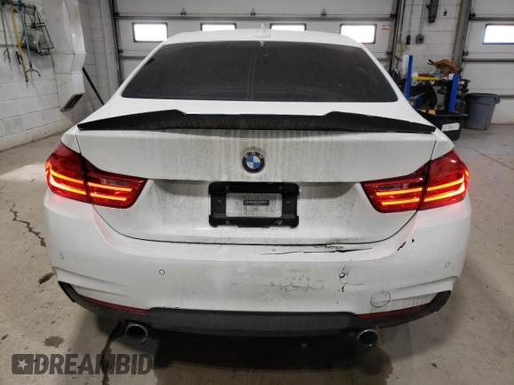 2015 BMW 4 Series 435i with VIN WBA3R1C53FK194890, listed as a Copart auction lot 87603825 with 126,991 mi miles and Salvage Title. Bid and sale history available at DreamBid. Image 6.