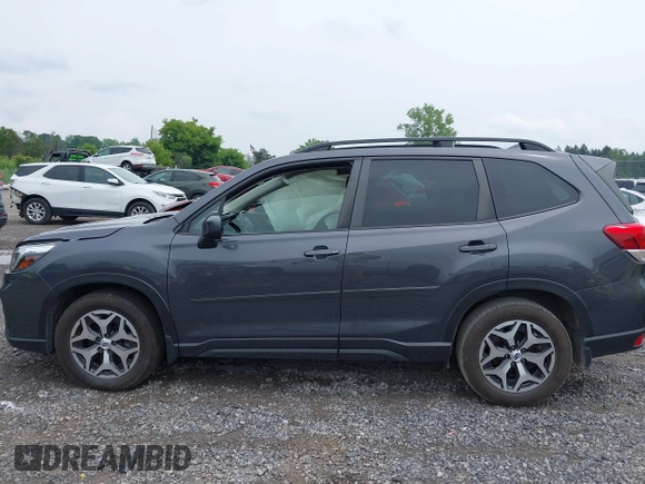 2021 Subaru Forester Premium with VIN JF2SKAJC0MH492913, listed as a IAAI auction lot 42709805 with 35,464 mi miles and . Bid and sale history available at DreamBid. Image 14.