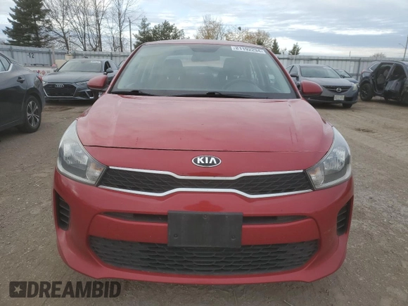 2018 Kia Rio LX with VIN 3KPA24ABXJE124243, listed as a Copart auction lot 81192294 with 140,565 mi miles and Salvage Title. Bid and sale history available at carsss.com. Image 5.
