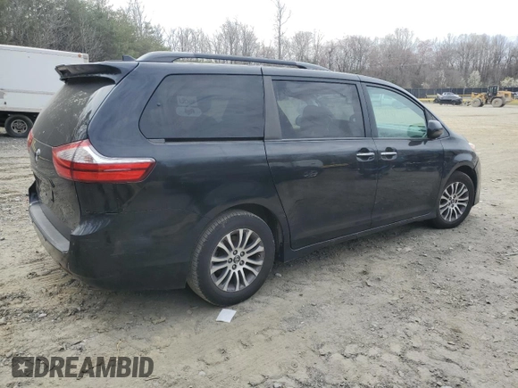 2018 Toyota Sienna XLE Auto Access Seat with VIN 5TDYZ3DC3JS934053, listed as a Copart auction lot 49900085 with 153,121 mi miles and Salvage title. Bid and sale history available at DreamBid. Image 3.