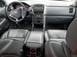 2006 Honda Pilot EX-L with RES with VIN 5FNYF28636B026253, listed as a Copart auction lot 46027275 with 357,422 mi miles and Salvage Title. Bid and sale history available at carsss.com. Image 8.