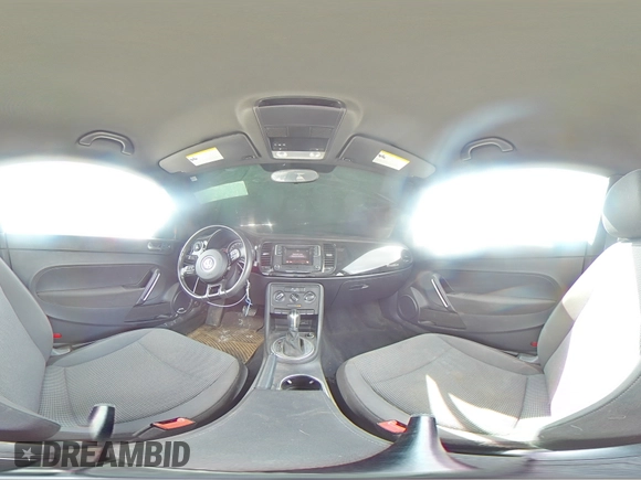 2018 Volkswagen Beetle S with VIN 3VWFD7AT9JM709408, listed as a Copart auction lot 45959565 with 34,317 mi miles and Salvage title. Bid and sale history available at DreamBid. Image 12.