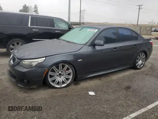 2009 BMW 5 Series 550i with VIN WBANW53559CT55926, listed as a Copart auction lot 50582505 with Not Provided miles and Salvage Title. Bid and sale history available at carsss.com. Image 1.