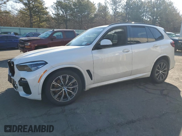 2020 BMW X5 xDrive40i with VIN 5UXCR6C00L9C91795, listed as a Copart auction lot 46489845 with Not Provided miles and Salvage Title. Bid and sale history available at carsss.com. Image 1.