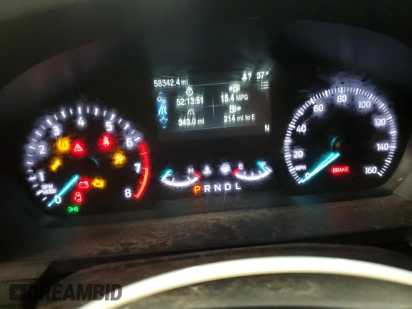 2022 Ford Police Interceptor Utility z VIN 1FM5K8AW1NNA01987, wystawiony jako Copart lot #45993075 z przebiegiem 58 342 mil mil oraz Szkody całkowita. Historia ofert i sprzedaży dostępna na DreamBid. Obrazek 9.