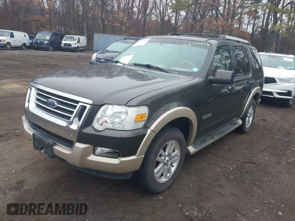 2006 Ford Explorer Eddie Bauer z VIN 1FMEU74816UA22444, wystawiony jako IAAI lot #41847473 z przebiegiem 201 308 mil mil oraz . Historia ofert i sprzedaży dostępna na DreamBid. Obrazek 2.