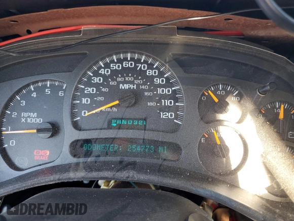 2004 Chevrolet Tahoe LS with VIN 1GNEC13V14R258658, listed as a Copart auction lot 86274954 with 254,773 mi miles and Salvage Title. Bid and sale history available at carsss.com. Image 9.