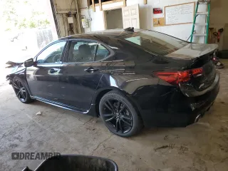 2020 Acura TLX w/A-Spec Pkg with VIN 19UUB3F66LA002442, listed as a Copart auction lot 57103055 with 92,005 mi miles and Salvage title. Bid and sale history available at DreamBid. Image 2.