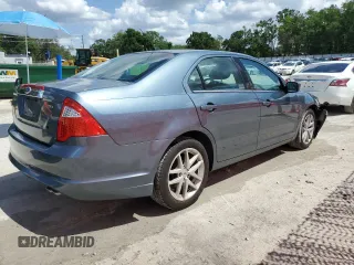 2011 Ford Fusion SEL with VIN 3FAHP0JA5BR340842, listed as a Copart auction lot 55117615 with 106,611 mi miles and Salvage Title. Bid and sale history available at DreamBid. Image 3.