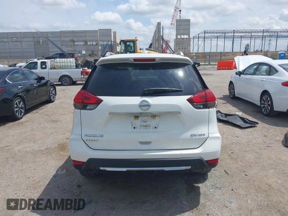 2017 Nissan Rogue S with VIN KNMAT2MV4HP546185, listed as a IAAI auction lot 42488948 with 98,636 mi miles and . Bid and sale history available at DreamBid. Image 16.