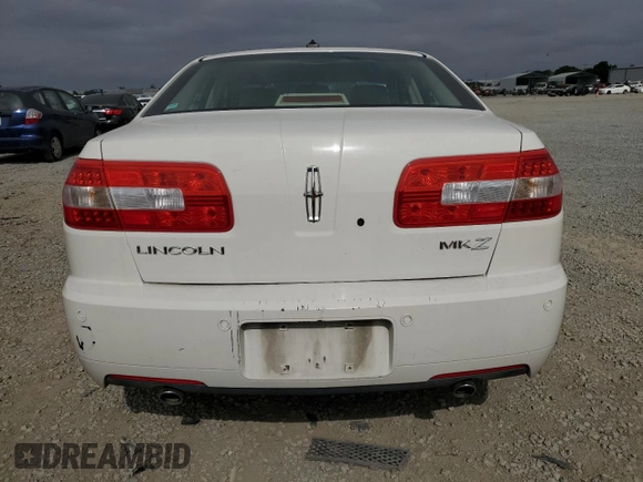 2008 Lincoln MKZ with VIN 3LNHM26T98R661893, listed as a Copart auction lot 58341995 with 146,527 mi miles and Salvage title. Bid and sale history available at DreamBid. Image 6.