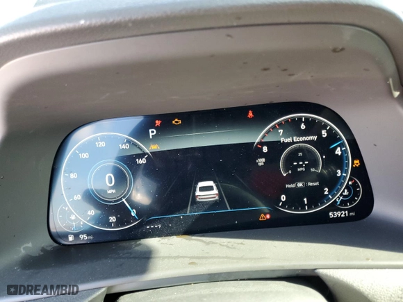 2020 Hyundai Sonata SEL Plus with VIN 5NPEJ4J21LH018430, listed as a Copart auction lot 50980045 with 53,921 mi miles and Non Repairable. Bid and sale history available at carsss.com. Image 9.
