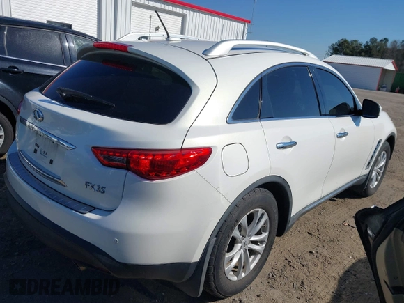 2012 Infiniti FX with VIN JN8AS1MW6CM151333, listed as a IAAI auction lot 41476435 with 54,688 mi miles and . Bid and sale history available at DreamBid. Image 4.