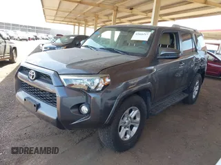 2018 Toyota 4Runner SR5 with VIN JTEBU5JR0J5516950, listed as a IAAI auction lot 42666217 with 75,729 mi miles and . Bid and sale history available at DreamBid. Image 2.