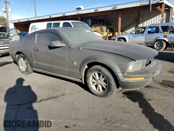 2009 Ford Mustang with VIN 1ZVHT80N595110379, listed as a Copart auction lot 46649895 with Not Provided miles and Salvage Title. Bid and sale history available at carsss.com. Image 4.