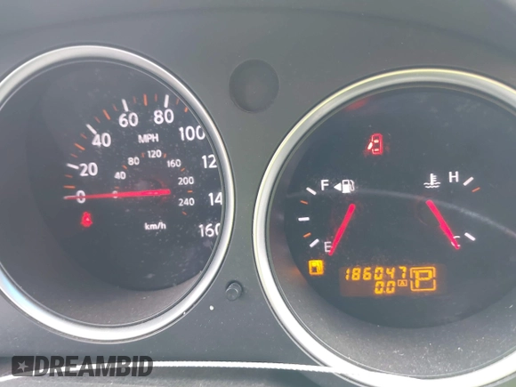2007 Nissan Maxima SL with VIN 1N4BA41EX7C862857, listed as a IAAI auction lot 42036719 with 186,047 mi miles and . Bid and sale history available at DreamBid. Image 7.