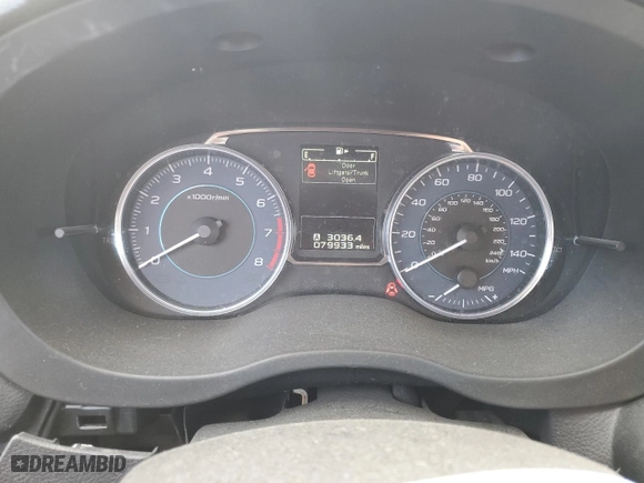 2016 Subaru Crosstrek Limited with VIN JF2GPANC2GH224404, listed as a Copart auction lot 46663205 with 79,933 mi miles and Salvage Title. Bid and sale history available at carsss.com. Image 9.
