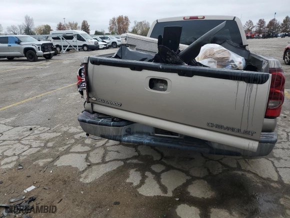 2003 Chevrolet Silverado 1500 LS with VIN 2GCEC19XX31184925, listed as a Copart auction lot 80311164 with 145,020 mi miles and Salvage Title. Bid and sale history available at carsss.com. Image 6.