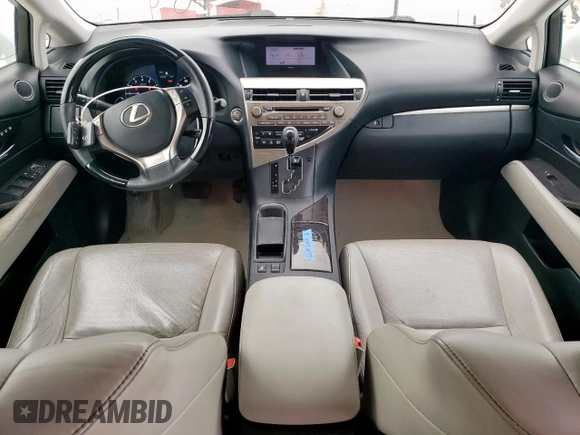 2014 Lexus RX 350 with VIN 2T2ZK1BA9EC145284, listed as a Copart auction lot 54882555 with 131,553 mi miles and Salvage Title. Bid and sale history available at DreamBid. Image 8.