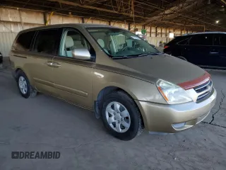 2006 Kia Sedona LX with VIN KNDMB233166051719, listed as a Copart auction lot 77015224 with 138,398 mi miles and Clean Title. Bid and sale history available at carsss.com. Image 4.