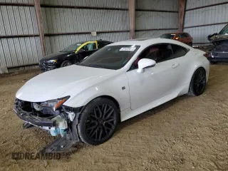 2017 Lexus RC with VIN JTHHE5BC4H5017521, listed as a Copart auction lot 87422494 with 104,872 mi miles and Salvage Title. Bid and sale history available at carsss.com. Image 1.