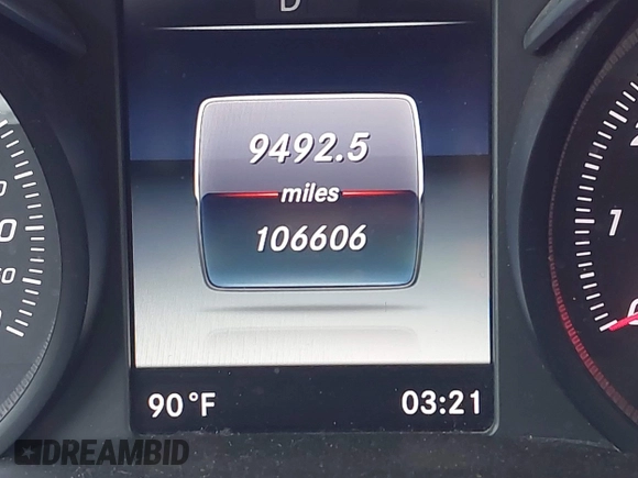 2017 Mercedes-Benz GLC with VIN WDC0G4JB5HF213354, listed as a IAAI auction lot 41939260 with 106,606 mi miles. Bid and sale history available at carsss.com. Image 15.