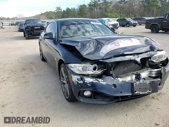 2015 BMW 4 Series 435i xDrive with VIN WBA3T7C5XFPW79549, listed as a Copart auction lot 47806745 with 113,428 mi miles and Salvage title. Bid and sale history available at DreamBid. Image 11.