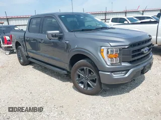 2023 Ford F-150 XL with VIN 1FTFW1E80PKE07196, listed as a IAAI auction lot 42453102 with 17,609 mi miles and . Bid and sale history available at DreamBid. Image 1.