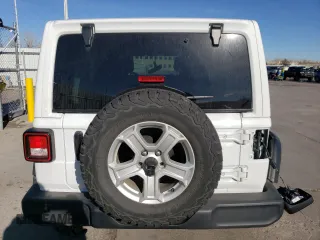 2022 Jeep Wrangler Unlimited Sport S z VIN 1C4HJXDN7NW183867, wystawiony jako Copart lot #81642054 z przebiegiem 73 203 mil mil oraz Szkoda całkowita • Salvage title. Historia ofert i sprzedaży dostępna na DreamBid. Obrazek 6.