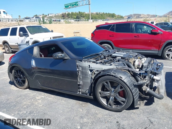 2010 Nissan 370Z with VIN JN1AZ4EH0AM501645, listed as a IAAI auction lot 41653013 with Not Provided miles. Bid and sale history available at carsss.com. Image 13.