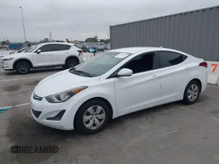 2016 Hyundai Elantra SE z VIN 5NPDH4AEXGH735514, wystawiony jako IAAI lot #42745418 z przebiegiem 159 501 mil mil oraz . Historia ofert i sprzedaży dostępna na DreamBid. Obrazek 2.
