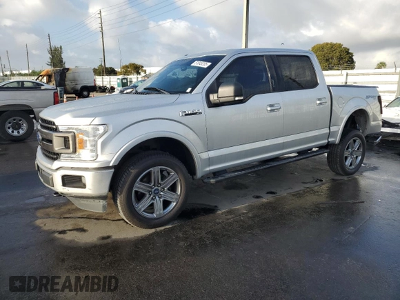 2018 Ford F-150 XL with VIN 1FTEW1EP4JFD83780, listed as a Copart auction lot 51045205 with 81,419 mi miles and Salvage Title. Bid and sale history available at carsss.com. Image 1.