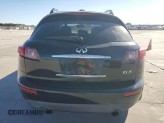 2007 Infiniti FX35 with VIN JNRAS08U47X101694, listed as a Copart auction lot 79892714 with 308,978 mi miles and Clean Title. Bid and sale history available at carsss.com. Image 6.