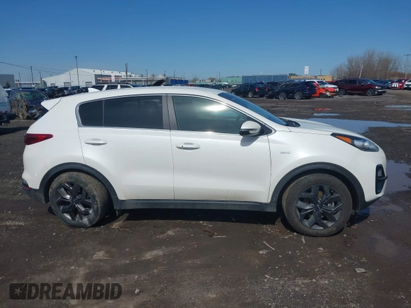 2022 Kia Sportage LX with VIN KNDPMCACXN7978467, listed as a IAAI auction lot 41945506 with 24,508 mi miles. Bid and sale history available at carsss.com. Image 13.