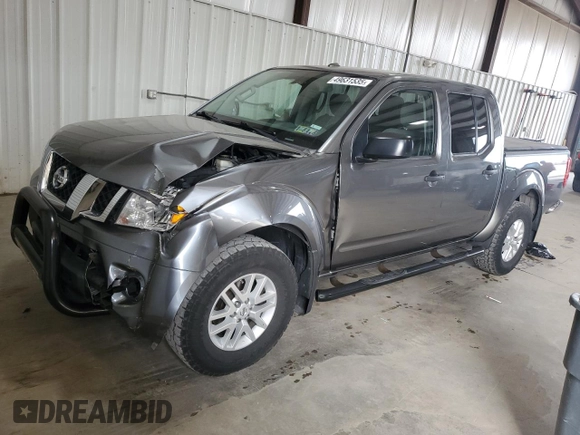 2016 Nissan Frontier SV with VIN 1N6AD0EV1GN714632, listed as a Copart auction lot 49631535 with 53,467 mi miles and Salvage title. Bid and sale history available at DreamBid. Image 1.