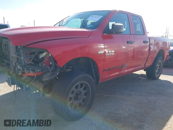 2013 Ram 1500 Express with VIN 1C6RR7FT4DS596240, listed as a IAAI auction lot 40976297 with 118,609 mi miles and . Bid and sale history available at DreamBid. Image 2.